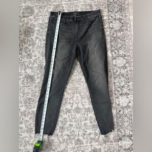 Abercrombie&Fitch High Rise Super Skinny Ankle Women’s Jeans Faded Black 31/12L